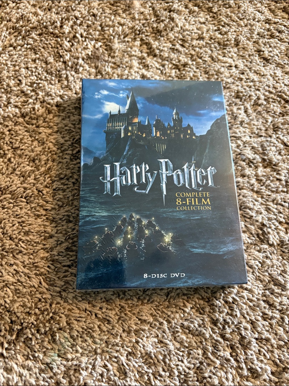 Warner Bros. Harry Potter Complete 8-Film Collection - Blue and Gold Cover